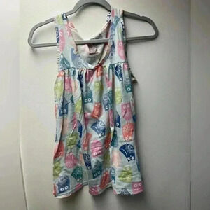 Owl pajama top size medium sleepwear